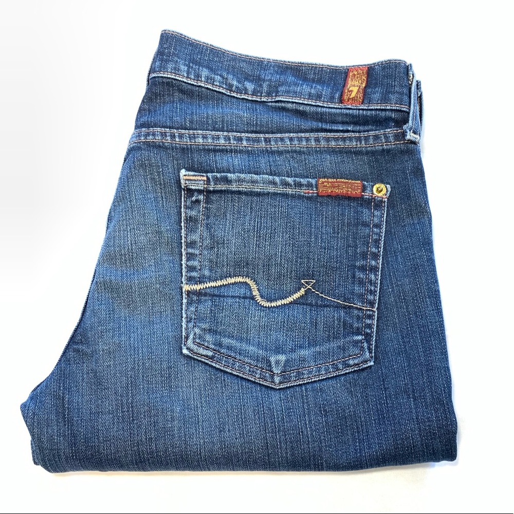 7 For All Mankind 30 x 30 Dark Boot